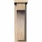 Ekena Millwork Huntington Smooth Corbel w/Backplate, Douglas Fir, 5 1/2"W x 10"D x 18"H COR06X10X18HUN01SDF - alternate 3
